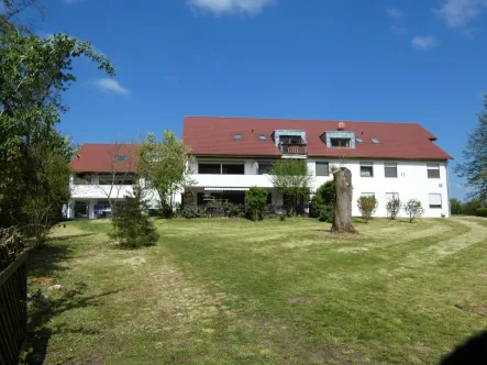 Aussenansicht - Wohnung mieten in Dinkelsbühl - Erstbezug nach Sanierung: Naturnahe 2,5-Zimmer Erdgeschoss - Wohnung - nähe Dinkelsbühl