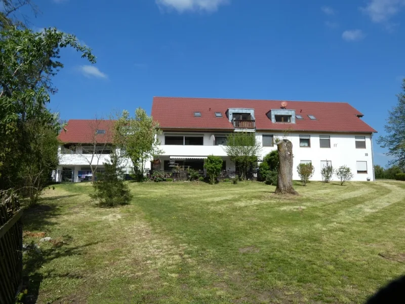 Aussenansicht - Wohnung mieten in Dinkelsbühl - Naturnahe 2-Zimmer Erdgeschoss - Wohnung - nähe Dinkelsbühl