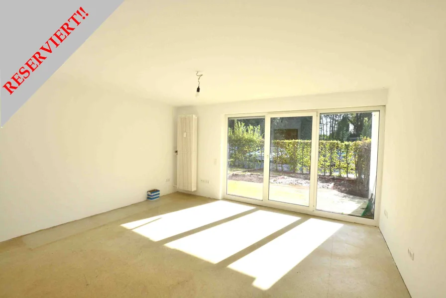 Leider schon reserviert! - Wohnung kaufen in Erlangen - ***Das sonnige Garten-Appartement***zur Eigennutzung oder als Geldanlage.