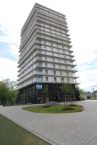 Außenansicht - Wohnung mieten in Erlangen - Letzte Einheiten frei - 2-Zimmer- Neubauwohnung im Isarring 