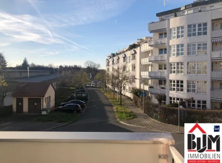 Blick vom Balkon - Wohnung mieten in Nürnberg - *Neu renoviert - 2 Zimmer - Balkon - Bad mit Wanne - frei*