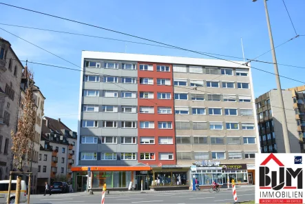 Vorderansicht - Wohnung mieten in Nürnberg - *1 Zimmer - renoviert - Personenaufzug - Möblierung möglich*