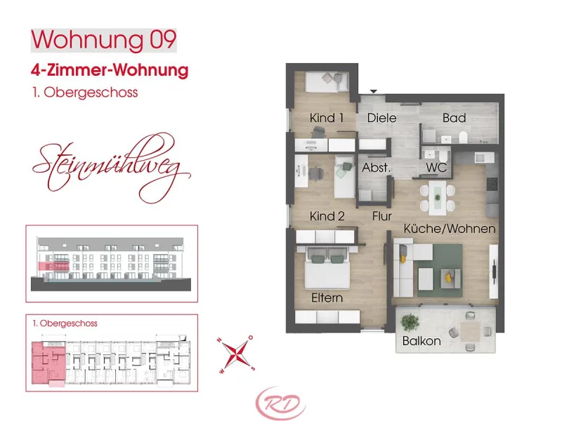 Grundriss Wohnung 09