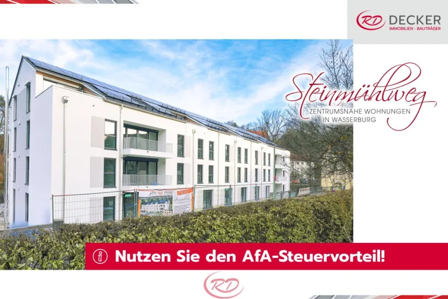 Jetzt den Steuervorteil nutzen - Wohnung kaufen in Wasserburg a. Inn - Ihr Einstieg in den Immobilienmarkt – Renditestarke 1-Zimmer-Wohnung ++Decker Immobilien++