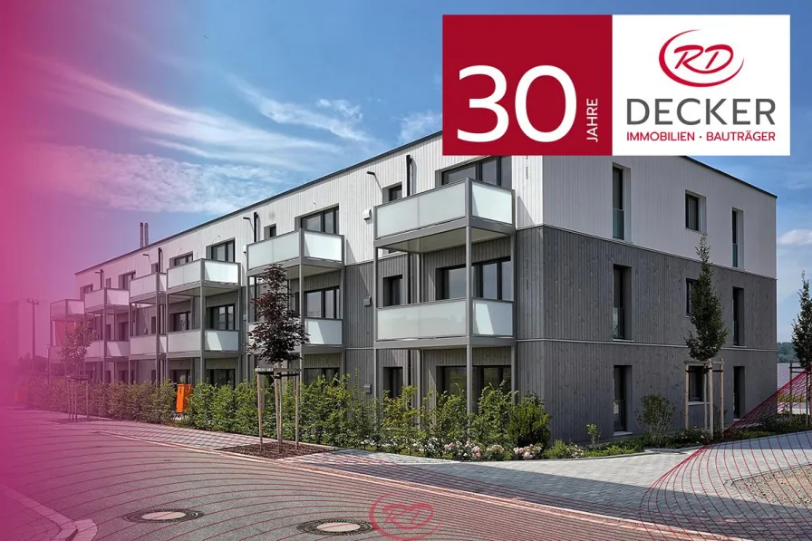 30 Jahre Decker Immobilien - Wohnung kaufen in Geiselhöring - JUBILÄUMSPREISE - 30 Jahre Decker Immobilien und Bauträger!