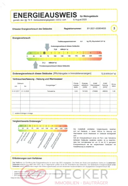 Energieausweis Seite 2