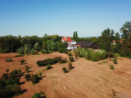 Luftaufnahme - Grundstück kaufen in Straubing - *Rarität * Ehemaliges Schloss mit 27.000 m² Grund für vielseitige Nutzungen