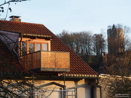 West Seite und Heinrichsturm - Wohnung mieten in Bad Abbach - Schicke 3-Zimmer-Dachgeschosswohnung