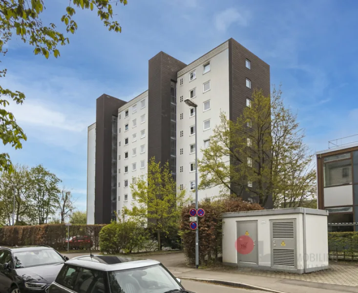 Ansicht Stauffenbergstraße - Haus kaufen in Ingolstadt - Mehrfamilienhaus in Ingolstadt mit 36 Wohnungen + Garagen und Stellplätze in Top-Lage