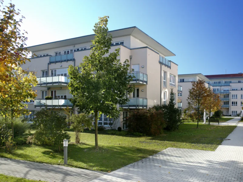 Beispiel Anlage - Wohnung kaufen in Ingolstadt - Seniorenwohnung in hochwertiger Wohnanlage mit Betreuungsmöglichkeit / für Kapitalanleger