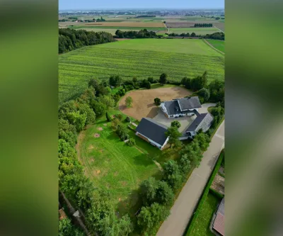 Grundstück und Panorama - Grundstück kaufen in Gaimersheim - Traumhaftes Villengrundstück am Reisberg