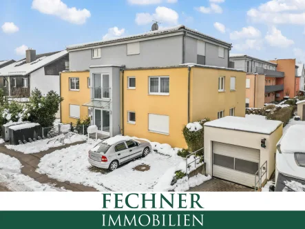 Außenansicht - Wohnung kaufen in Ingolstadt - Wohnen in beliebter Lage! Sofort verfügbare 3-Zimmer-Wohnung, Balkon, nur 6 Wohneinheiten im Haus!