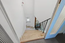 Treppe vom OG ins EG / Zugang OG