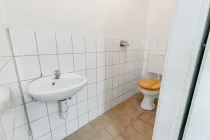 WC in der Werkstatt