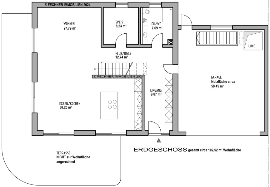 Grundriss Erdgeschoss