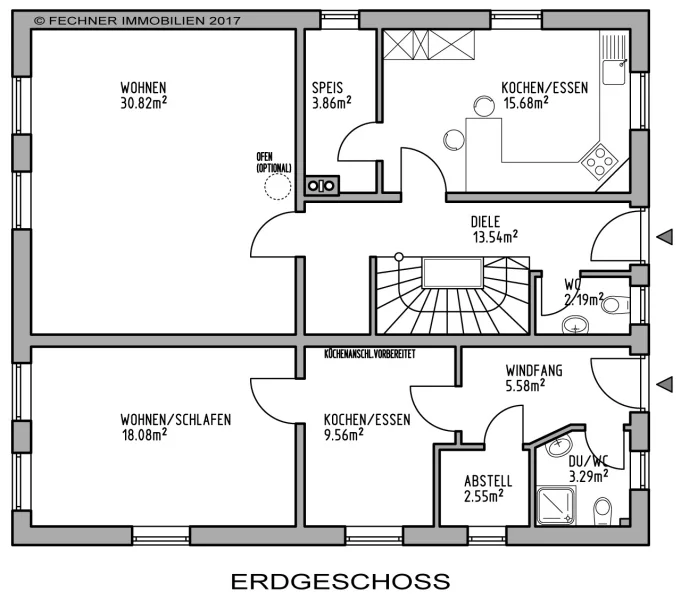 Grundriss Erdgeschoss