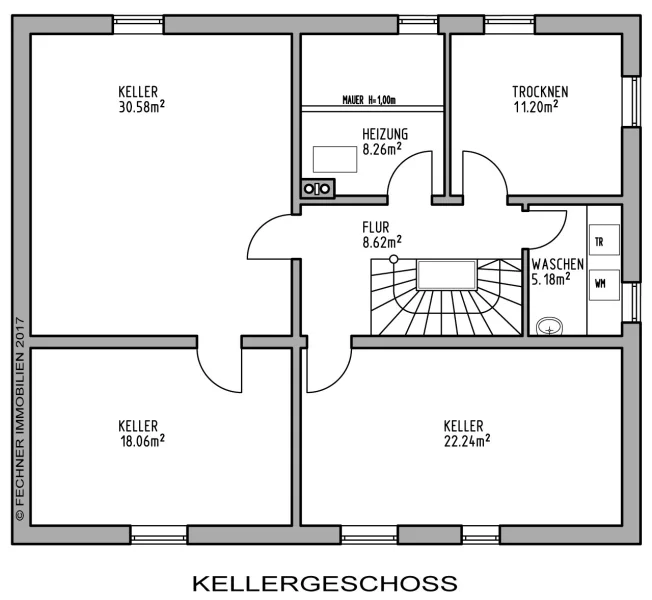 Grundriss Kellergeschoss