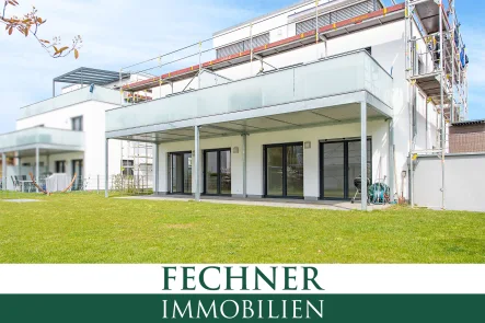 Südostansicht - Wohnung mieten in Ingolstadt - Traumhafte Erdgeschoss-Wohnung, hochwertige Innenausstattung, moderne EBK inklusive, ab 01.03.2025!