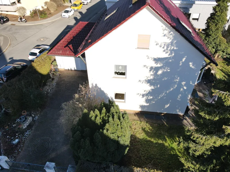 ##Luftaufnahme - Haus kaufen in Lauf - BIETERVERFAHREN:  frei stehendes EFH mit Garten - Lauf rechts 