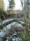 Gartenimpressionen mit Bachlauf