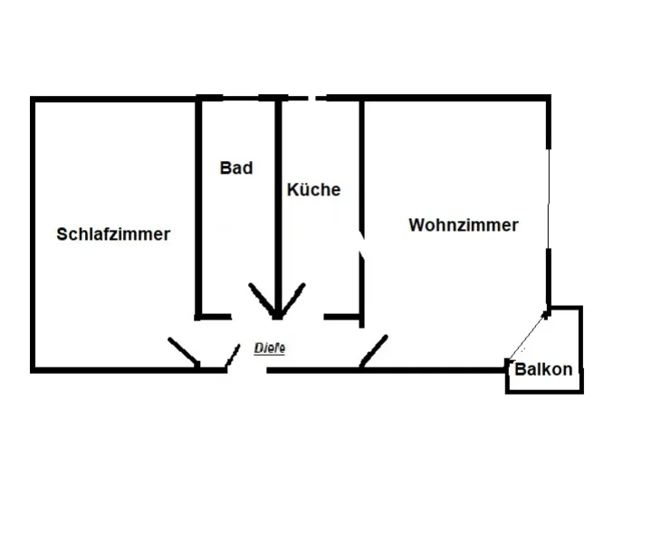 Grundriss 1.OG rechts