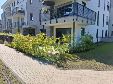 Terrasse - Wohnung mieten in Grevenbroich - Terrassenwohnung mit Fussbodenheizung