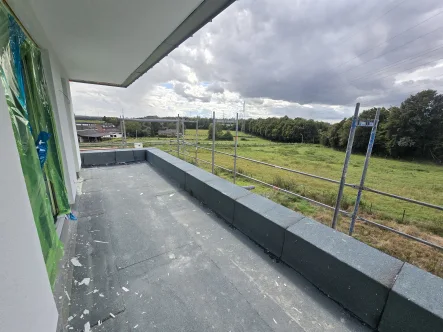 Dachterrasse - Wohnung mieten in Grevenbroich - Mit Blick auf pure Natur