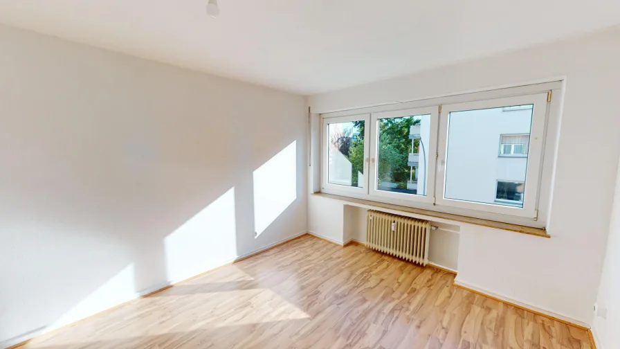 Schlafzimmer - Wohnung mieten in Mönchengladbach - 2 Zimmer mit kleiner Wohnküche und Balkon