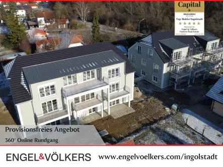 Engel & Völkers Ingolstadt - Wohnung kaufen in Ingolstadt - Fertigstellung erfolgt! KfW55-Wohntraum am Zucheringer Naherholungsgebiet.