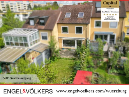  - Haus kaufen in Würzburg - Naturbelebtes Renovierungsobjekt für die ganze Familie!