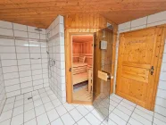 Sauna im UG