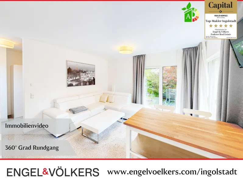 Engel & Völkers Ingolstadt - Wohnung kaufen in Ingolstadt - Traumhaftes Wohnen in grüner Oase