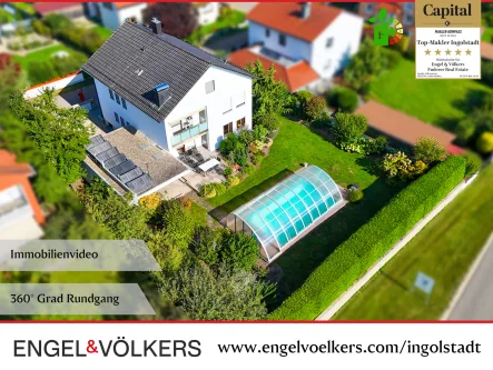 Engel & Völkers Ingolstadt - Haus kaufen in Weichering - Familienparadies mit Pool