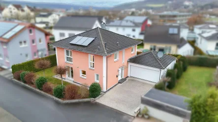 Ansicht Süd Ost - Haus kaufen in Bad Mergentheim - Ihr neues Zuhause ohne Renovierungsstau in sehr guter Lage