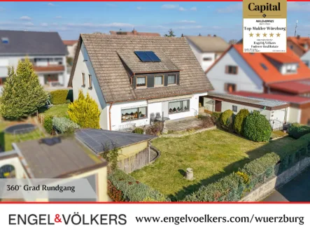  - Haus kaufen in Giebelstadt - Ihr neues Zuhause mit Garten und Garage in beliebter Lage