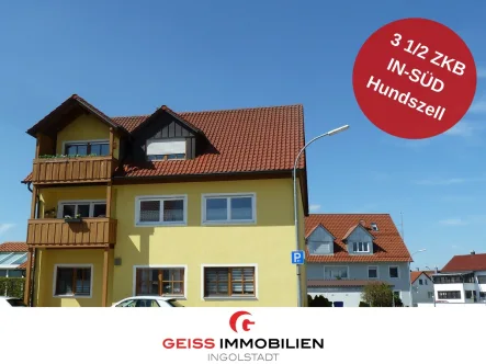 Titel NEU(6) - Wohnung kaufen in Ingolstadt / Hundszell - +++ 3 1/2 ZKB IN-SÜD HUNDSZELL+++