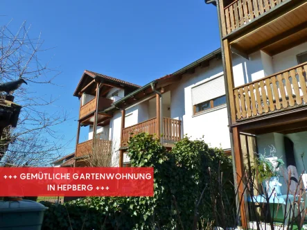 Titel  - Wohnung mieten in Hepberg - +++ GEMÜTLICHE GARTENWOHNUNG IN HEPBERG +++