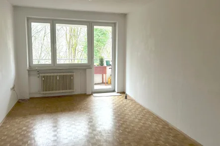 Wohn- Schlafzimmer - Wohnung mieten in München - Perfekt geschnittene 1,5-Zi.-Whg. mit Loggia in Forstenried