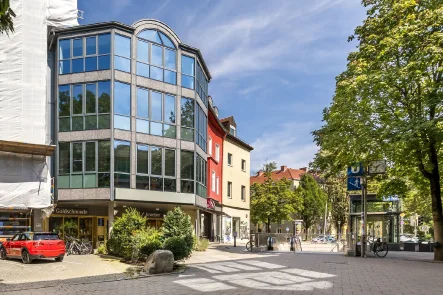 Außenansicht - Büro/Praxis mieten in München - Eigenständiges Bürohaus in zentraler Lage von Giesing