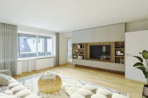 Rendering Wohnzimmer  OG