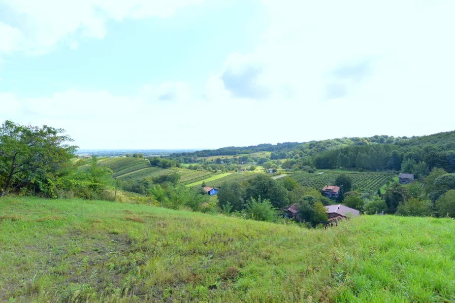 Grundstück mit Blick von oben