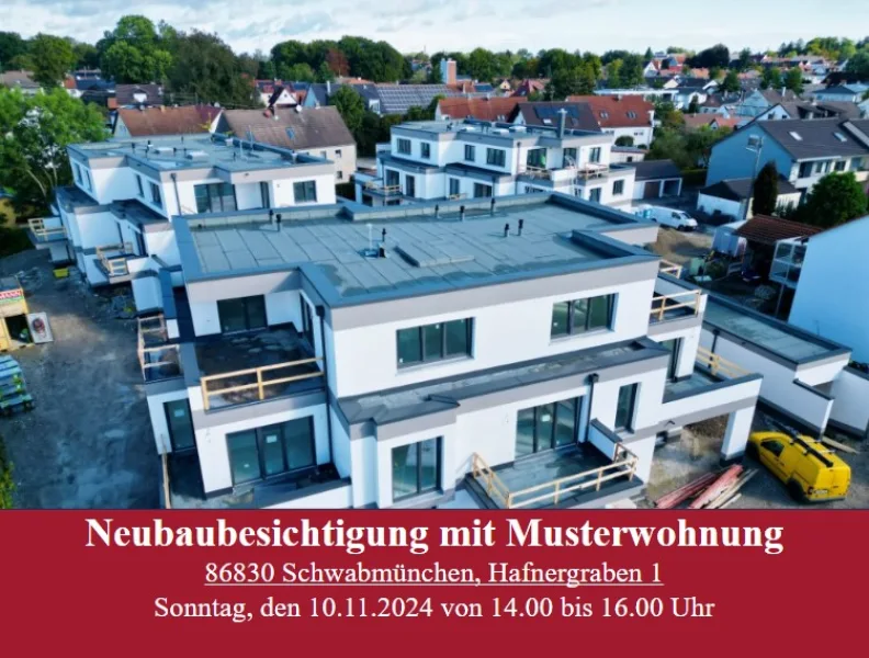 NEUBAUBESICHTIGUNG MIT MUSTERWOHNUNG 10.11.2024