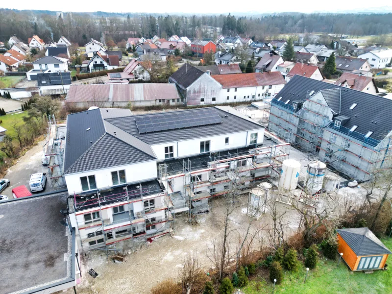 Aktueller Bautenstand - Wohnung kaufen in Türkheim - Sicher, komfortabel, individuell: Ihre 3-Zimmer-Gartenwohnung nach Ihren Bedürfnissen ausgelegt 