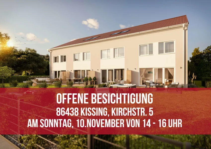 Offene Besichtigung - Haus kaufen in Mering - Frühbucherpreis - jetzt schnell sein und Traumhaus inkl. einer PV-Anlage sichern