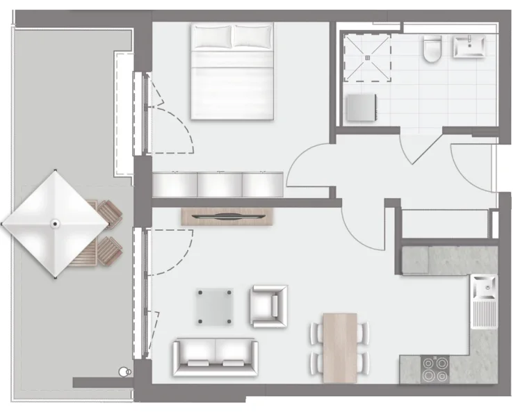 Grundriss Whg 10