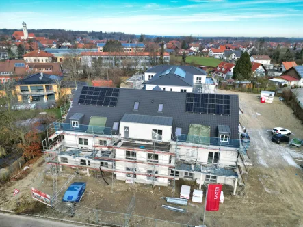 Aktueller Bautenstand - Wohnung kaufen in Türkheim - Ihr neues Zuhause: Energieeffizient, ruhig und doch mitten im Leben