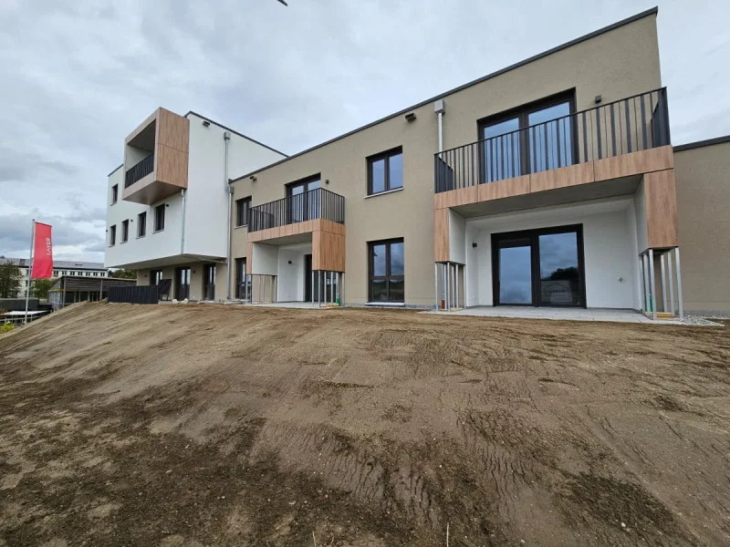 Haus A - Wohnung mieten in Langenneufnach - BETREUTES WOHNEN NEUBAU - 2-ZKB Wohnung mit Blick ins Grüne in Langenneufnach zu mieten