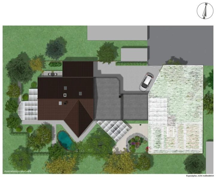 Schematischer Lageplan 