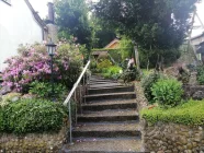 Treppe zum Garten