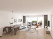 Visualisierung Musterwohnung